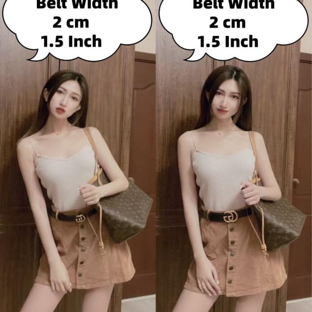 Gucci Belt 2cm/0.8 inch width Size 85cm fit for 26-30 - Picture 6 of 6